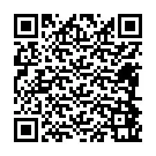 Codice QR per il numero di telefono +12484861227