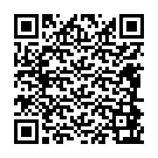 QR Code สำหรับหมายเลขโทรศัพท์ +12484863062