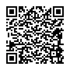 QR код за телефонен номер +12484865809