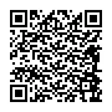 Codice QR per il numero di telefono +12484866346