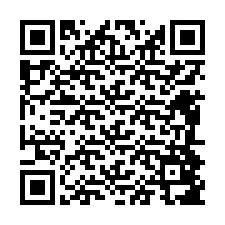 QR-Code für Telefonnummer +12484887652