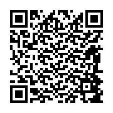 Kode QR untuk nomor Telepon +12484887655