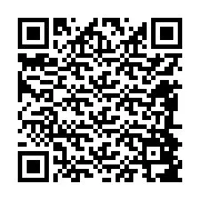 QR-kood telefoninumbri jaoks +12484887658