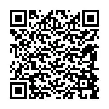 QR код за телефонен номер +12484899481