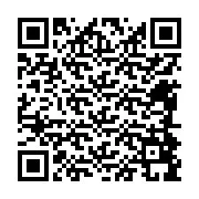 Código QR para número de teléfono +12484899483