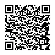 Kode QR untuk nomor Telepon +12484918309