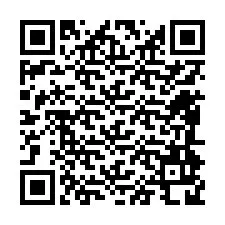 Kode QR untuk nomor Telepon +12484928559