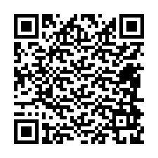 QR-code voor telefoonnummer +12484929477