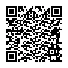 QR код за телефонен номер +12484941517