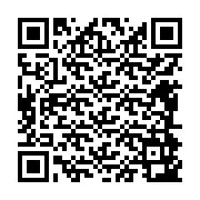 Kode QR untuk nomor Telepon +12484943462