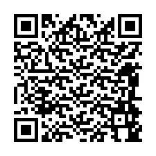 QR код за телефонен номер +12484944554