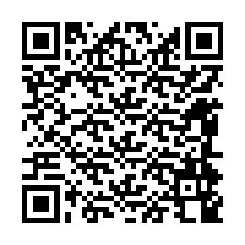 Codice QR per il numero di telefono +12484948540