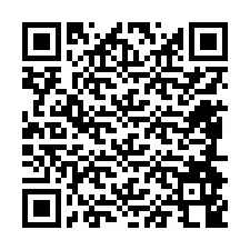 Código QR para número de teléfono +12484948789