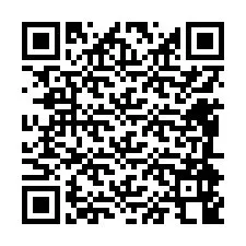 Kode QR untuk nomor Telepon +12484948956