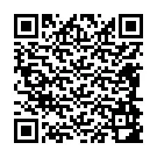 Código QR para número de teléfono +12484982586