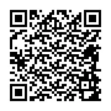 Kod QR dla numeru telefonu +12484982587