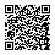 Código QR para número de teléfono +12484986848