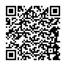 Codice QR per il numero di telefono +12484986852