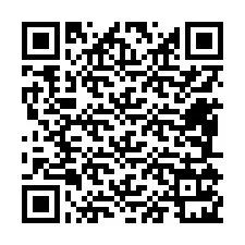Codice QR per il numero di telefono +12485121437