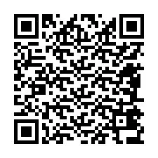 Codice QR per il numero di telefono +12485436838