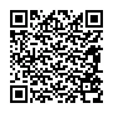 Codice QR per il numero di telefono +12485538760