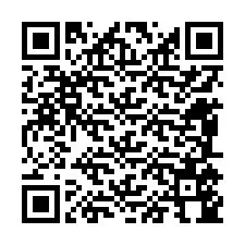 Código QR para número de teléfono +12485544564