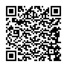 QR Code pour le numéro de téléphone +12485546438