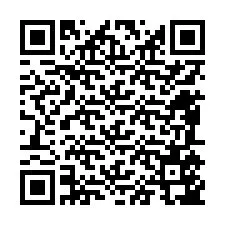 Código QR para número de telefone +12485547558