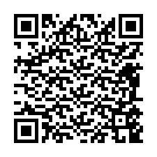 Codice QR per il numero di telefono +12485549156