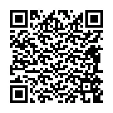 QR Code สำหรับหมายเลขโทรศัพท์ +12485549656