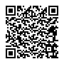 Código QR para número de teléfono +12485667403