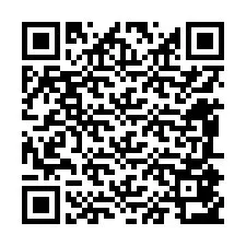 Código QR para número de teléfono +12485853354