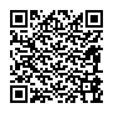 Código QR para número de teléfono +12485864005