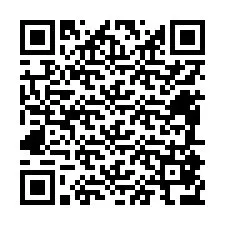 Codice QR per il numero di telefono +12485876213