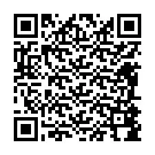 Kode QR untuk nomor Telepon +12485884256