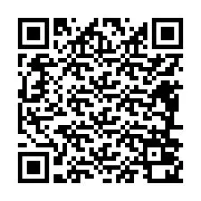 Codice QR per il numero di telefono +12486020622