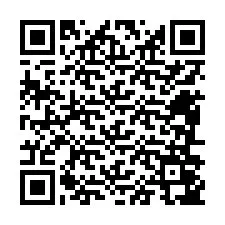 Código QR para número de teléfono +12486047673