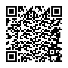 Código QR para número de teléfono +12486185739