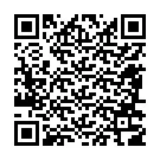 Kode QR untuk nomor Telepon +12486306768