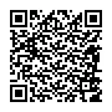 QR код за телефонен номер +12486506974