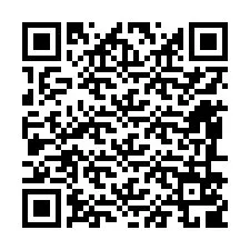 QR-Code für Telefonnummer +12486509455