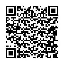 QR-koodi puhelinnumerolle +12486509579