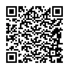 QR код за телефонен номер +12486509871