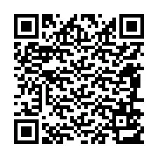 QR-Code für Telefonnummer +12486513584