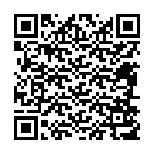 QR-код для номера телефона +12486517683