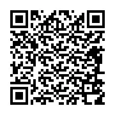 QR код за телефонен номер +12486518186