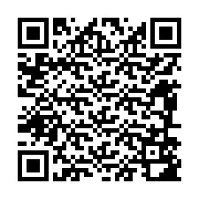 QR код за телефонен номер +12486582120