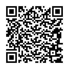 Codice QR per il numero di telefono +12486707580