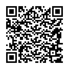 QR-code voor telefoonnummer +12486707581