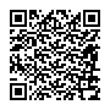 QR Code สำหรับหมายเลขโทรศัพท์ +12486734875